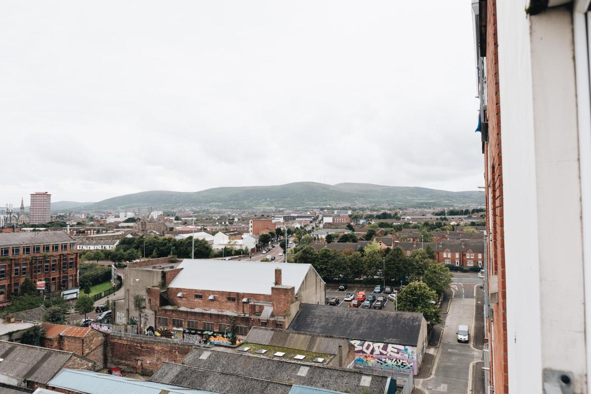 Comfortable Belfast City Centre Apartment Exterior foto